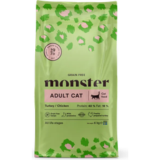 Monster chicken cat Monster Grain Free Adult Turkey/Chicken Cat Food 6kg