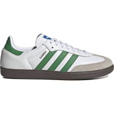 Blanc - adidas Samba Sneakers adidas Samba OG - White/Green/Gum 5