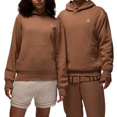 Nike Jordan Brooklyn Fleece Pullover Hoodie - Archaeo Brown/White