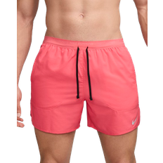 Pink - Sportswear Garment Shorts Nike Stride Men's Dri FIT 5" Brief Lined Running Shorts - Aster Pink/Black