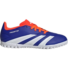 Textile Football Shoes adidas Junior Predator Club TF - Lucid Blue/Cloud White/Solar Red