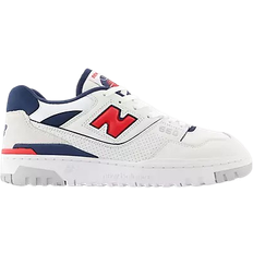 New Balance 550 M - White /True Red/NB Navy