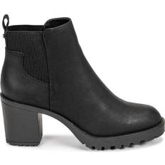 Kanta - Nainen Saappaat Only Barbara Heeled Bootie - Musta