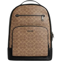 Canvas - Men Backpacks Coach Ethan Backpack In Signature Canvas - Qb/Tan/Black