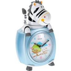 Kunststoff Wecker Mebus Kinder Quarzwecker Motiv Zebra