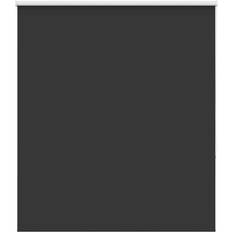 vidaXL Rullgardin Mörkläggning Svart 125x130 cm