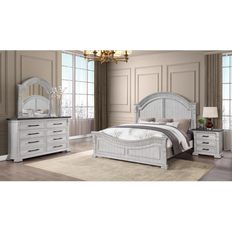 Double Beds - Queen Bed Packages Faith 4 Piece Queen Bedroom Set