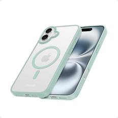 Anker MagGo Matte Magnetic Phone Case for iPhone 16, Ultra-Slim, Scratch-Resistant, and Durable Protective Cover, iPhone Case Compatible with MagSafe, Matte Case Only for iPhone 16 (Green)
