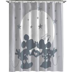 Jay Franco Disney Mickey Mouse and Minnie Shower Curtain 70 x 72 Inch