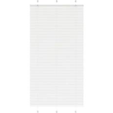 Poliestere Tende vidaXL Pleated Blind White 105x200 cm Fabric Width