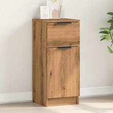 Möbler vidaXL Artisan Ek Skänk 30 x 30 x 70 cm Sideboard
