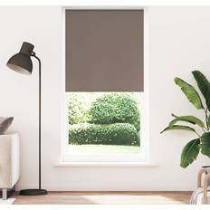 vidaXL Mörkläggningsgardin Kaffe 105x210 cm Tyg 100,7 cm