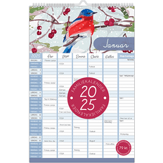 1Conzept 2025 Birds Family Calendar A4