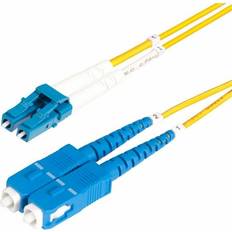 StarTech 30m LC to SC OS2 Single Mode Duplex Fiber Optic Cable