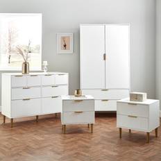 Adams 4 Piece Bedroom Set Gray