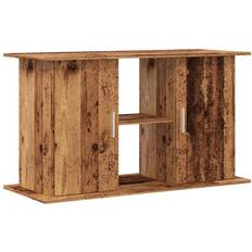 Pets Fleur De Lis Living Emsworth Aquarium Stand Old Wood 101 x 41 x 58 cm
