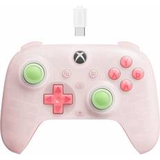 8Bitdo PC - Trådløs Gamepads 8Bitdo Ultimate Mini Wired Controller- Translucent Pink