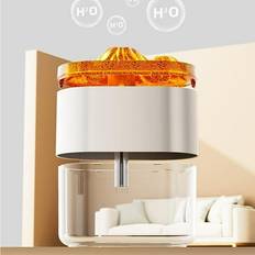 Heating Humidifiers Goodhd taituoti, Taituoti Volcanic Mist Humidifier: 300Ml Large Capacity Humidifier For Home & Office! White