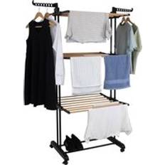 Extra Large 4 Tier Clothes Drying Rack - Stainless Steel