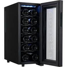Fritstående Vinopbevaringsskab Adler AD 8083 Vinskab 33 Liter Sort