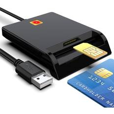 USB-A Smart og SIM Card Leather ISO7816