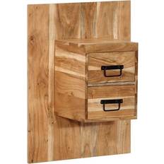Møbler vidaXL 60x32x80 cm Massivt Akacietræ Sengebord