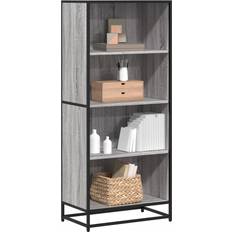 Møbler vidaXL 60 x 35 x 139 cm Grå Sonoma-Eg Bogreol