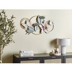 Rosdorf Park Tullahassee Metal Multicolour 44cm H x 80cm W Wall Decor
