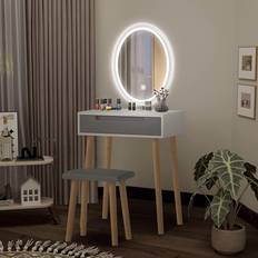 Makeup Vanity Set 137cm H X 60cm W X 40cm D