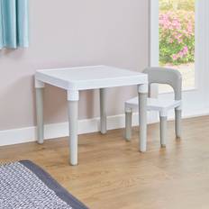 Rivka Kids 2 Piece Square Table and Chair Set