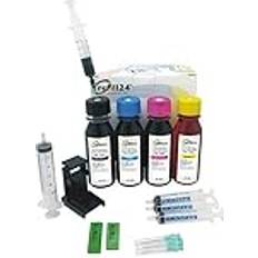 refill24 Påfyllningssats Kompatibelt Med HP 303/303 XL - Svart/Färg