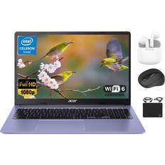 Purple Laptops Acer Chromebook Flagship Laptop Light 15.6" FHD Display