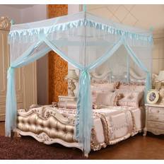 Curtains & Accessories Mengersi 4 Corners Post Canopy Bed Curtains