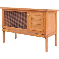 vidaXL Outdoor Rabbit Hutch 1 Floor 90x45x65.5cm