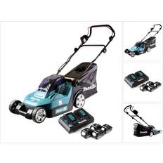 Tondeuses à gazon Makita Dlm 432 PT4 Gazon Sans Fil Tondeuse à Batterie