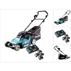 Makita Akku-Rasenmäher Makita DLM 432 PF4 Akku Rasenmäher 36 V Akku-Rasenmäher