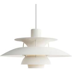 Louis Poulsen PH 5 White Pendant Lamp 19.7"