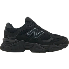 New Balance Leather Running Shoes New Balance Big Kid's 9060 - Black