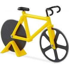 With Handles Pizza Cutters B2X Bike Yellow Pizza Cutter 18cm
