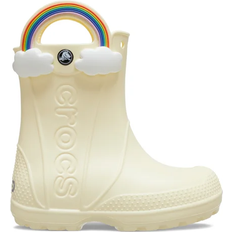 Crocs handle it Crocs Kid's Handle It Rainbow Rain Boot - Buttercream