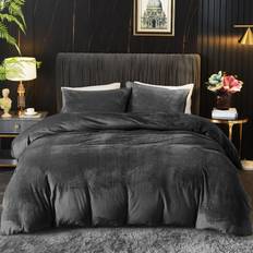 Ivellow Velvet King Set 3 Pcs Duvet Cover