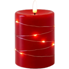 Block Red LED-ljus 10cm