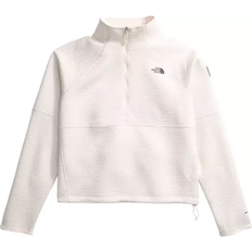 The North Face Women Tops The North Face Women’s Dotknit Thermal ¼ Zip Pullover - White Dune