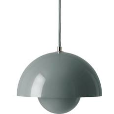 &Tradition Flowerpot VP1 Stone Blue Pendant Lamp ∅ 23cm