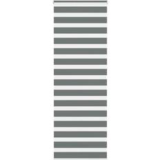 Stribede Rullegardiner vidaXL Zebragardin Mørkegrå 85x230 cm 80,9 cm Polyester