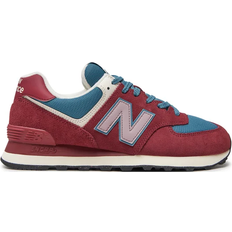 New Balance Red Trainers New Balance 574 - Classic Crimson/Terrarium/Mercury Red