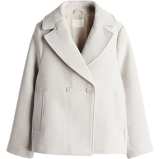 Coats H&M Pea Coat - Hellbeige