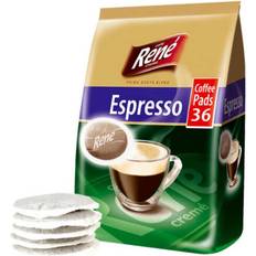 Café René Espresso Coffee Pads 36pcs