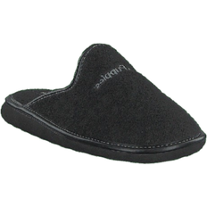 Hush Puppies Felt Slipper Sandals - Black