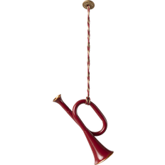 Metal Juletræspynt Maileg Trumpet Red Juletræspynt 7.5cm